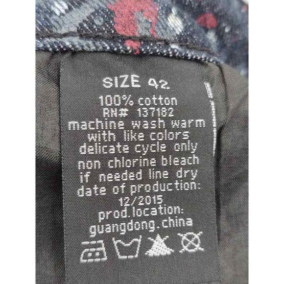 Sacred Crown Black Premium splatter print jeans in size 42 - Picture 4 of 4